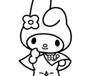 Coloriage Ma M&eacute;lodie timide