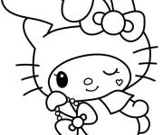 Coloriage My Melody mignonne