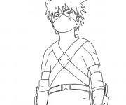 Coloriage et dessins gratuit Dessin Kakashi à imprimer