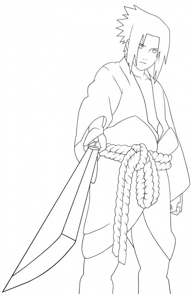 Coloriage A Imprimer Naruto Shippuden
