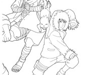 Coloriage Naruto Chôji Akimichi personnage