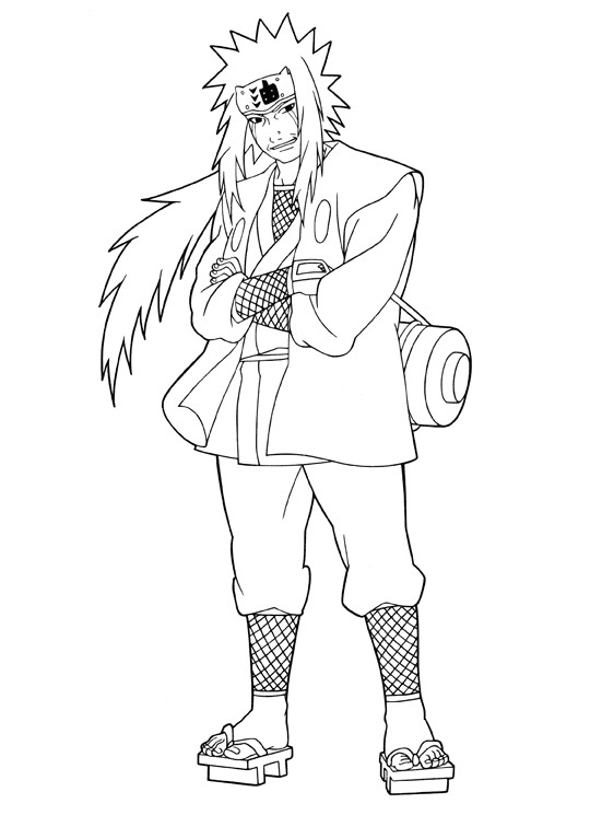 Coloriage Naruto Itachi disney dessin gratuit à imprimer