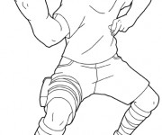 Coloriage Naruto Sasuke et le d&eacute;fi