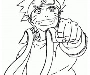 Coloriage Naruto shippuden