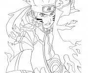 Coloriage Naruto Uzumaki dessin disney