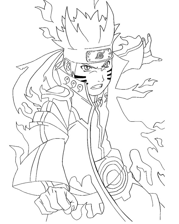 Coloriage Naruto Uzumaki Dessin Disney Dessin Gratuit à Imprimer