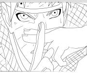 Coloriage Naruto Vs Sasuke