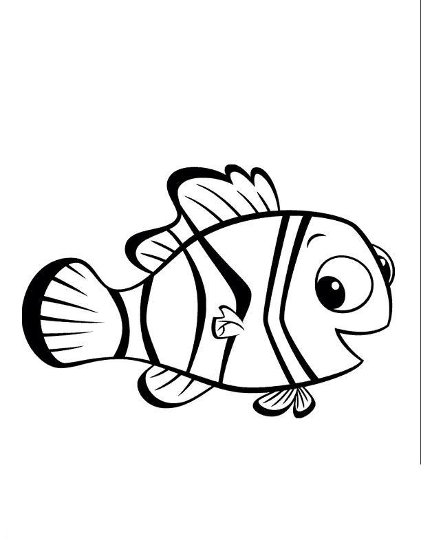 Coloriage et dessins gratuits Dessin de Nemo à imprimer