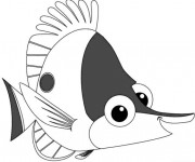 Coloriage et dessins gratuit Nemo à colorier à imprimer