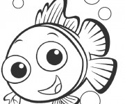 Coloriage Nemo &agrave; imprimer