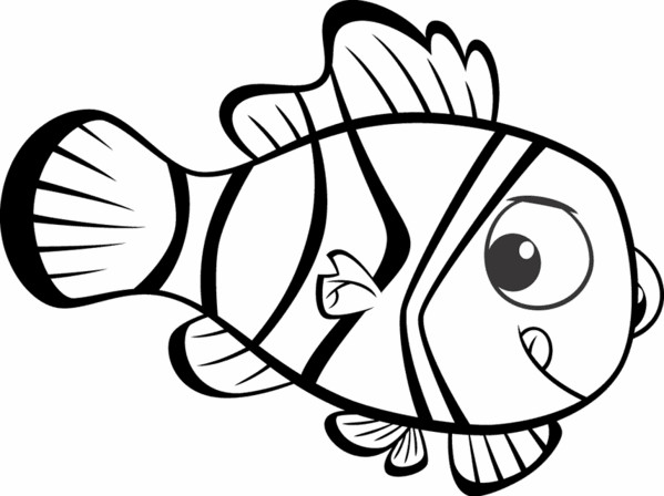 Coloriage Nemo gratuit dessin gratuit à imprimer
