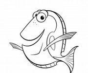Coloriage Nemo: le monde de Dory