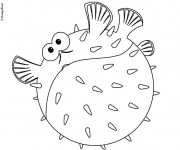 Coloriage Nemo poisson