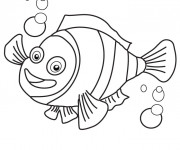 Coloriage Nemo Simple