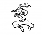 Coloriage Ninjago gratuit à imprimer