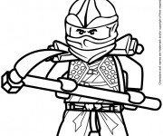 Coloriage Ninjago Cole Zx