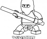 Coloriage et dessins gratuit Ninjago Jay à imprimer