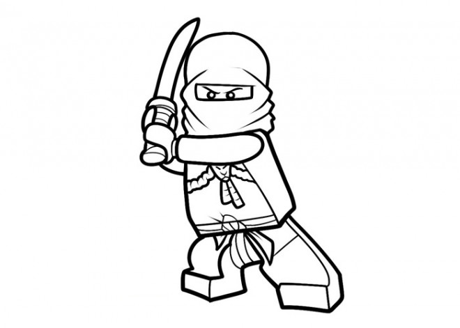 Coloriage Ninjago Lloyd Dessin Gratuit à Imprimer