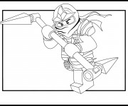 Coloriage Ninjago Lloyd Garmadon