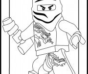 Coloriage Ninjago Master