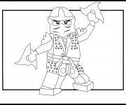 Coloriage Ninjago Zane