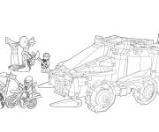 Coloriage Véhicule de transport Ninjago