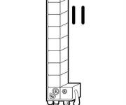 Coloriage Numberblocks 11 dessin anim&eacute;