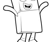 Coloriage Numberblocks 2 mignon