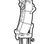 Coloriage et dessins gratuit Numberblocks 3 en ligne à imprimer