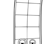 Coloriage Numberblocks numero 11