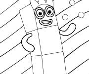 Coloriage Numberblocks num&eacute;ro 3