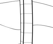 Coloriage Numberblocks num&eacute;ro dix