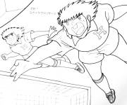 Coloriage Fr&egrave;res Derrick d'Olive et Tom