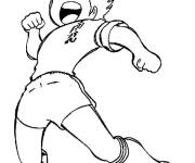 Coloriage et dessins gratuit Joueur d'Olive et Tom à imprimer
