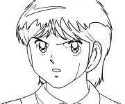 Coloriage Julian Ross l'ami d'Olivier Atton