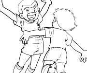 Coloriage La joie d'Olivier Atton et Bruce