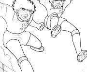 Coloriage Le jumeaux d'Olive et Tom