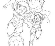 Coloriage Les amis de Olive et Tom