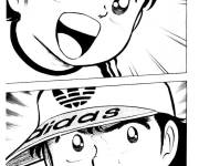 Coloriage Manga Captain Tsubasa