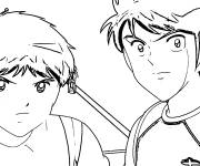Coloriage Mark Landers et Ben Becker