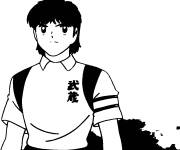 Coloriage Olive et Tom anime japonaise