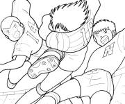 Coloriage Olive et Tom en vecteur