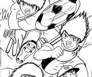Coloriage Olive et Tom simple