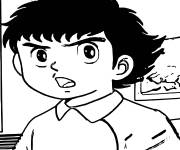 Coloriage Olivier Atton en col&egrave;re