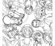Coloriage Magique One Piece