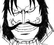 Coloriage One Piece Gol D. Roger