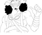 Coloriage One Piece Prime Usopp