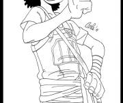 Coloriage Tireur d&rsquo;&eacute;lite Usopp