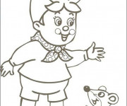 Coloriage Image Oui Oui en couleur