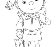 Coloriage Oui Oui facile